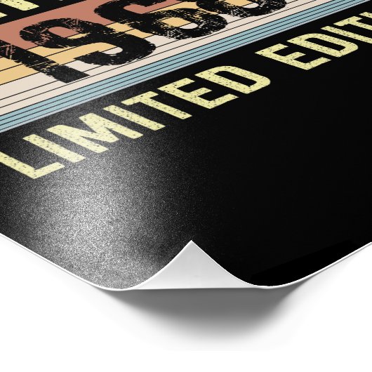 Awesome Since 1968 Foto Afdruk (Hoek)