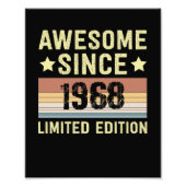 Awesome Since 1968 Foto Afdruk (Voorkant)