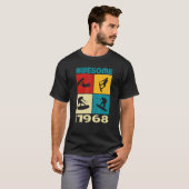 Awesome since 1968  Wakeboard lifestyle T-shirt (Voorkant volledig)