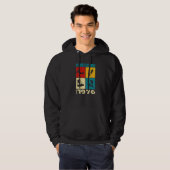 Awesome since 1976 Wakeboard lifestyle Hoodie (Voorkant volledig)