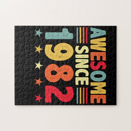 Awesome Since 1982 Legpuzzel (Horizontaal)