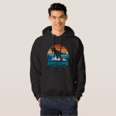 Awesome Since 2012 9 Years Old Dinosaur Hoodie (Voorkant volledig)
