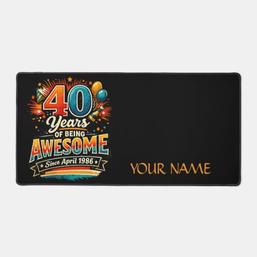 Awesome Since April 1986 Bureaumat (Voorkant)