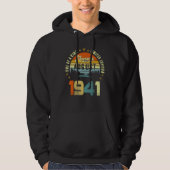 Awesome Since August 1941 One Of A Kind  2 Hoodie (Voorkant)