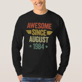 Awesome Since August 1984 T-shirt (Voorkant)
