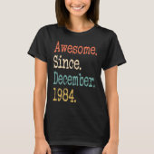 Awesome Since December 1984 37th T-shirt (Voorkant)