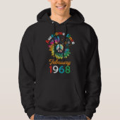 Awesome Since February 1968 is a Funny Quote Hoodie (Voorkant)