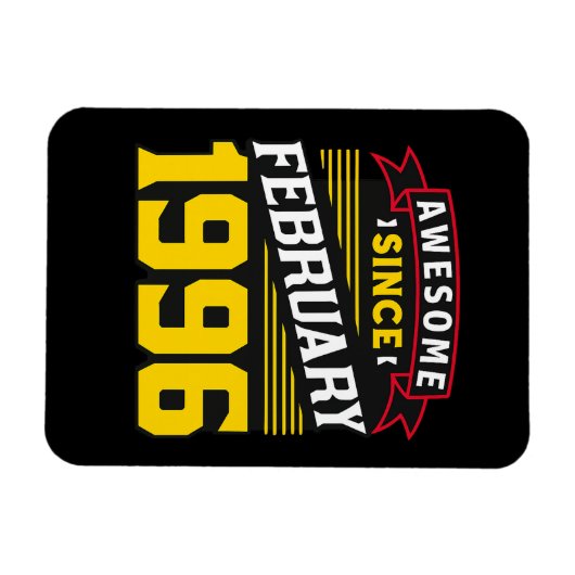 Awesome Since February 1996 Magneet (Horizontaal)