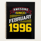 Awesome Since February 1996 Planner (Voorkant)