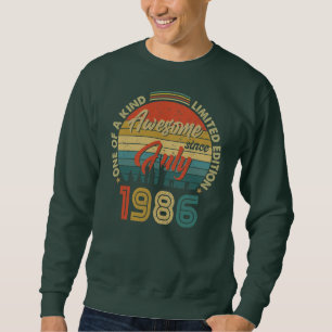Awesome Since July 1986 Vintage 36th Birthday Trui