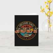 Awesome Since July 1989 _ 36 Years Old _ 36th Birt Kaart (Gele Bloem)