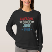 Awesome Since June 1990 T-shirt (Voorkant)