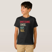 Awesome Since May 1932 Birthday T-shirt (Voorkant volledig)