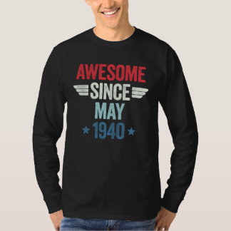 Awesome Since May 1940 T-shirt