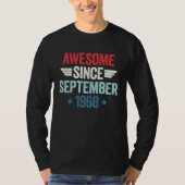 Awesome Since September 1968 T-shirt (Voorkant)