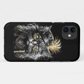 Awesome Steampunk Cat  Case-Mate iPhone Case (Achterkant (horizontaal))