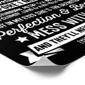 Awesome Stepdaughter For Step Bonus Dad Fathers Da Poster (Hoek)