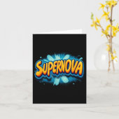 Awesome Supernova Costume For Boys And Girls  Kaart (Gele Bloem)