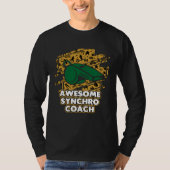 Awesome Synchro Coach Synchronized Diving Coaching T-shirt (Voorkant)