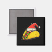 Awesome Taco Outfit For Xmas Tacos Lovers  Magneet (Voorkant / Achterkant)