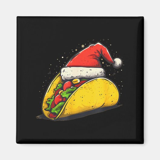 Awesome Taco Outfit For Xmas Tacos Lovers  Magneet (Voorkant)