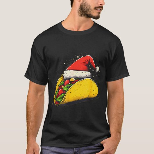 Awesome Taco Outfit For Xmas Tacos Lovers  T-shirt (Voorkant)