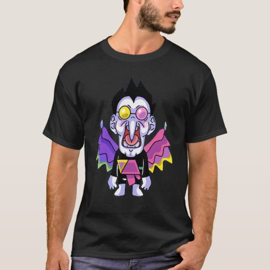 Awesome Videogames Playing Classic Arts Characters T-shirt (Voorkant)
