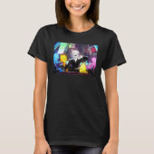 Awesome Videogames Playing Classic Arts Characters T-shirt (Voorkant)