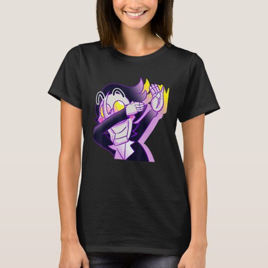Awesome Videogames Playing Classic Arts Characters T-shirt (Voorkant)