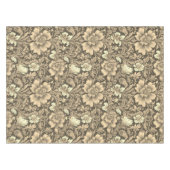 Awesome Vintage Sepia Floral Pattern  Tafelkleed (Voorkant (Horizontaal))