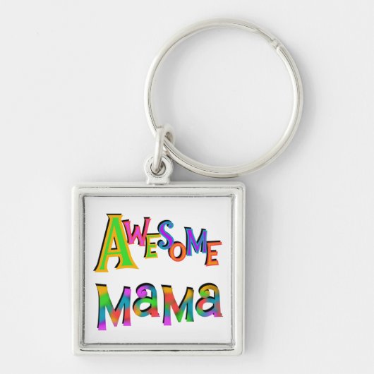 awesomemama.png sleutelhanger (Voorkant)
