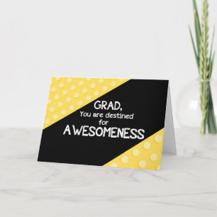 Awesomeness Afstuderen Gefeliciteerd Kaart