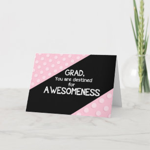 Awesomeness Afstuderen Gefeliciteerd Kaart