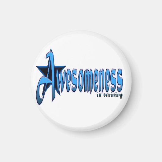 Awesomeness in Training Motivatie Magnet (Voorkant)