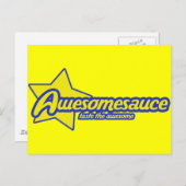 Awesomesauce Briefkaart (Voorkant / Achterkant)