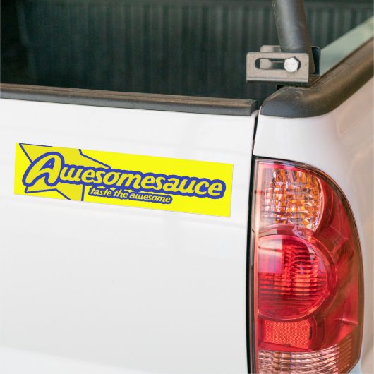Awesomesauce Bumpersticker (Op Truck)