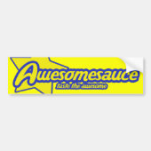 Awesomesauce Bumpersticker (Voorkant)