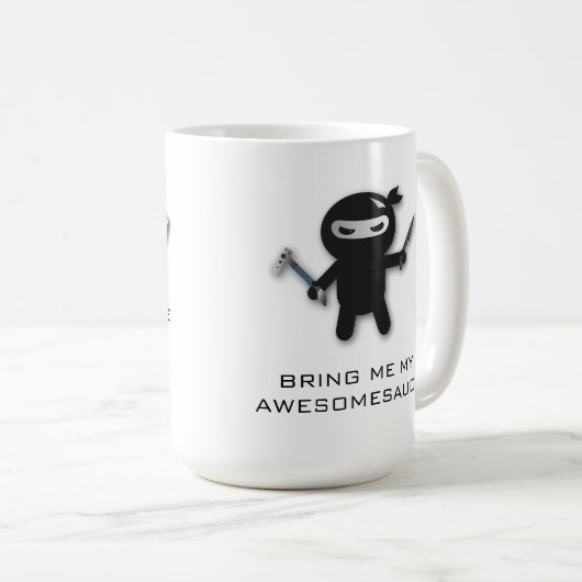 Awesomesauce Fully Armed Koffiemok (Voorkant rechts)