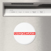 Awesomesauce Stamp Magneet (Insitu (Vaatwasser))