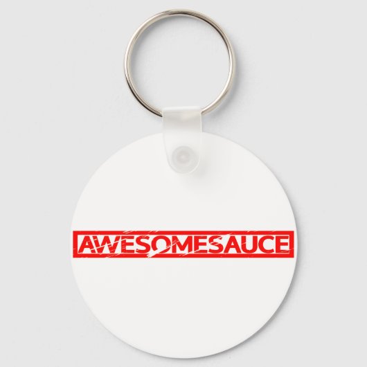 Awesomesauce Stamp Sleutelhanger (Voorkant)