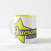 Awesomesauce Tweekleurige Koffiemok (Voorkant links)