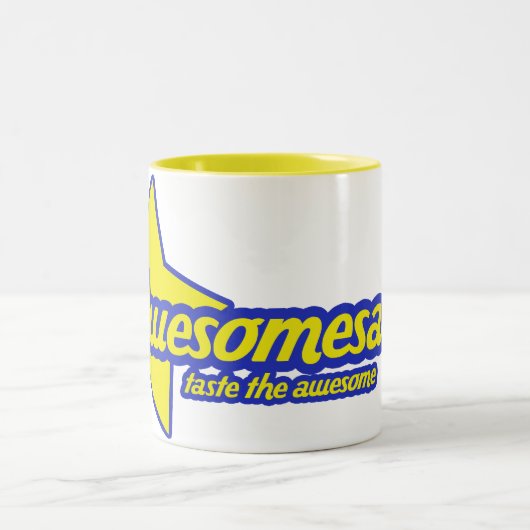 Awesomesauce Tweekleurige Koffiemok (Center)