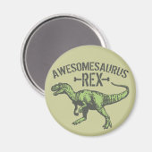 Awesomesaurus Rex Magneet (Voorkant / Achterkant)