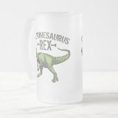 Awesomesaurus Rex Matglas Bierpul (Voorkant links)