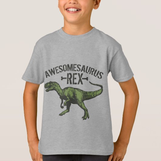 Awesomesaurus Rex T-shirt (Voorkant)