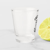 Awesomest tante in de melkweg shot glas (Links)