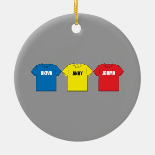 Awesometown Keramisch Ornament (Achterkant)