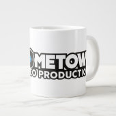 Awesometown Logo Grote Koffiekop (Voorkant rechts)