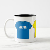 Awesometown Tweekleurige Koffiemok (Links)