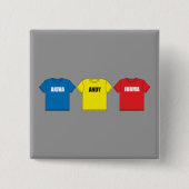 Awesometown Vierkante Button 5,1 Cm (Voorkant)